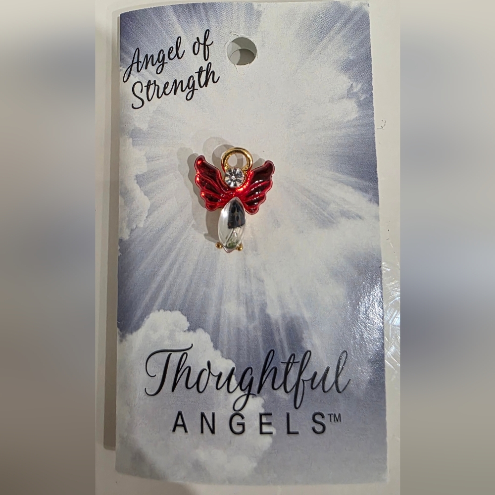 NWT Thoughtful Angels Angel Of Strength Pin